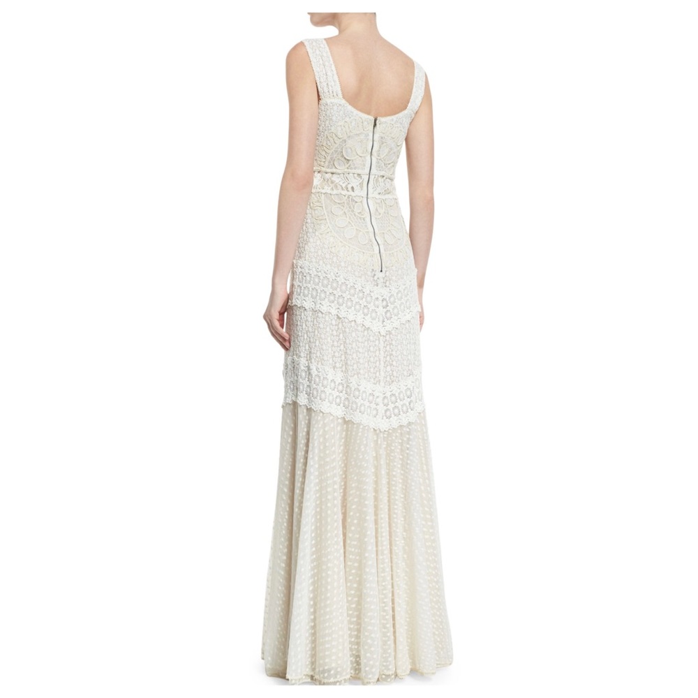 ALICE + OLIVIA Kimberly Sleeveless Embroidered Maxi Dress - Picture 4 of 13